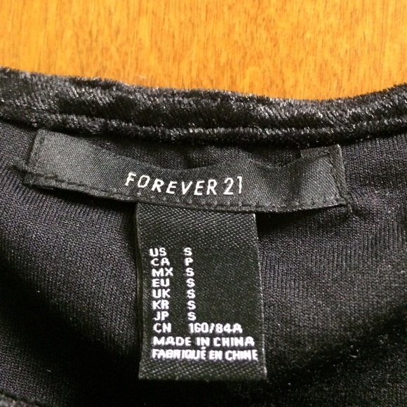 🚫SOLD🚫Forever 21 Velvet babydoll dress sizeSmall - Picture 3 of 4