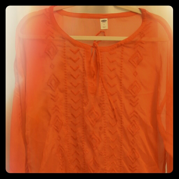 Orange Blouse
