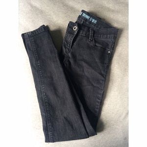 Faded Low-Rise Skinnies