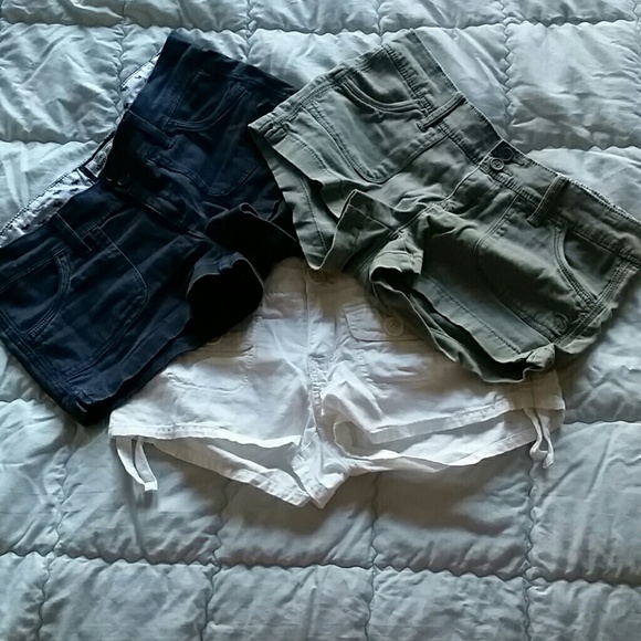 Set of 3 Abercrombie Shorts (Size XS)