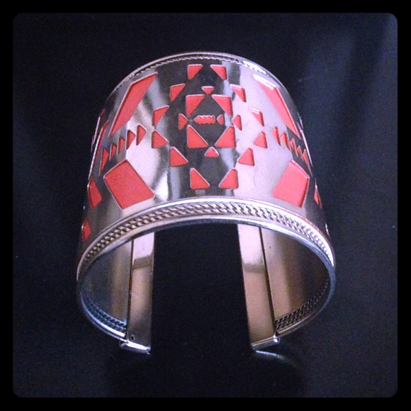 Orange and gold forever 21 bracelet