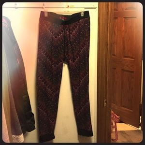 Patterned Joggers