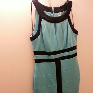 Semi-Color block dress.