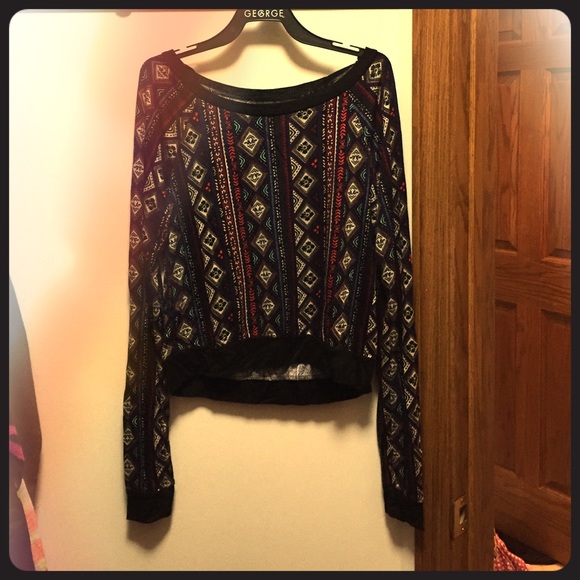 Long Sleeve Crop Top