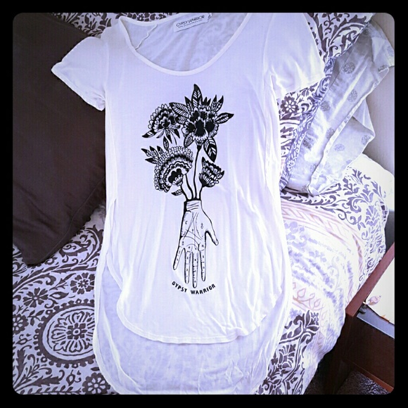 Gypsy Warrior hi-low shirt