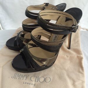 Jimmy Choo strappy heels