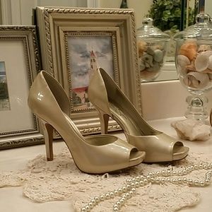 Champagne colored Jessica Simpson heels