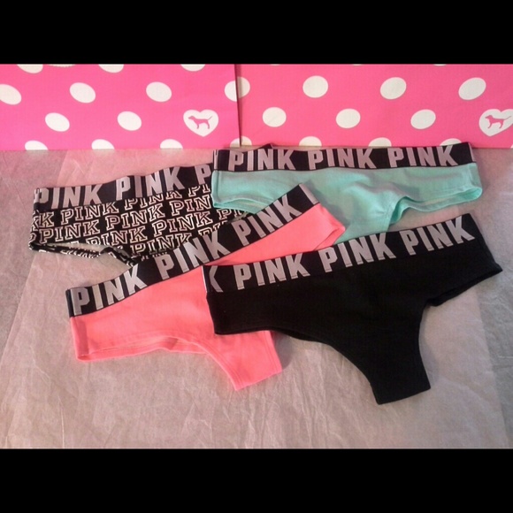 PINK Victoria's Secret Other - 4 pair Pink cheeksters