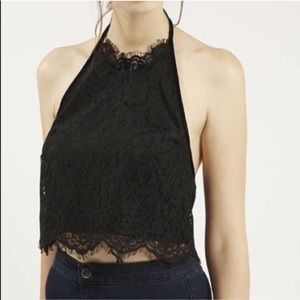 Top shop lace shirt