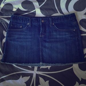 Express Jean Skirt