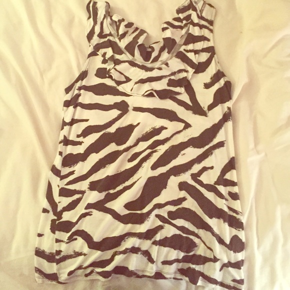 Zebra print shirt
