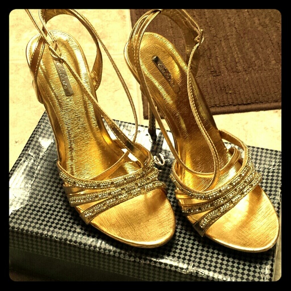 Strappy heels