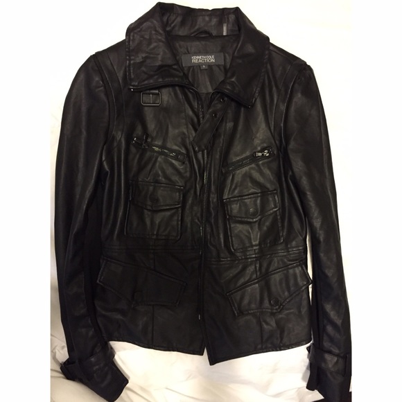 Kenneth Cole Reaction Leather Jacket