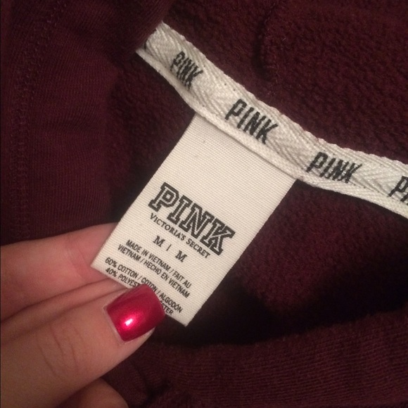 Swapped ❤️ Maroon vs pink hoodie ❤️ - Picture 2 of 2