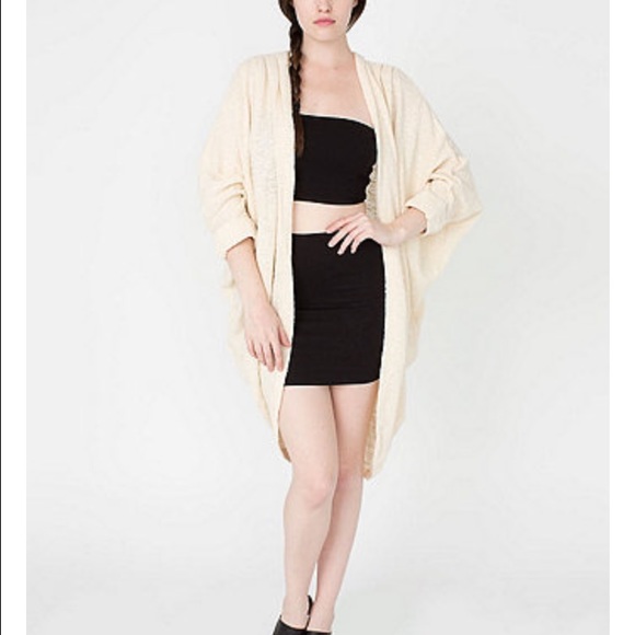American apparel shawl cardigan