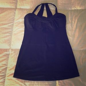lululemon athletica navy blue tank
