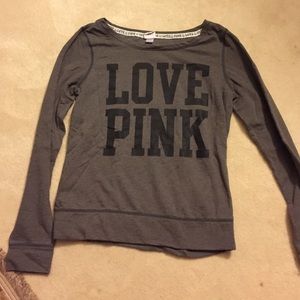 PINK crew sweater