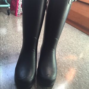 Hunter rain boots