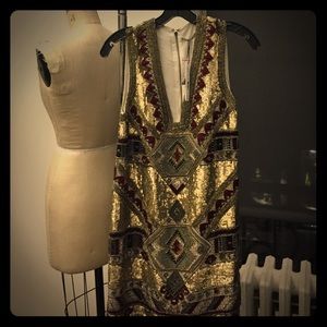 Alice & Olivia New Beaded Dress