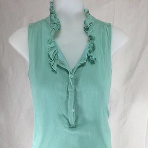 J. Crew 100% Silk Nicky Top Size 0