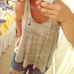 Tank top / little bit of a high-low cut