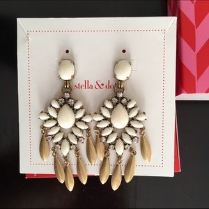 Stella & Dot Mallorca Chandelier Earrings
