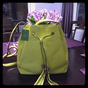 Chartreuse Kate Spade bag
