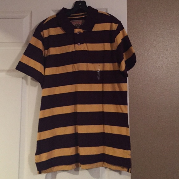 Maroon and Yellow Polo! 💛