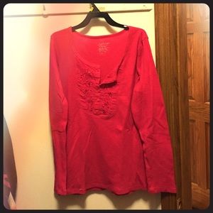 Pink Long Sleeve Shirt