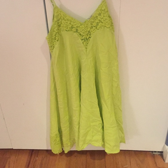 Green dress