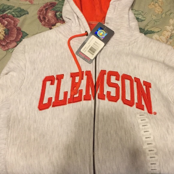 Clemson zip hoodie ! BRAND NEW NEVER WORN