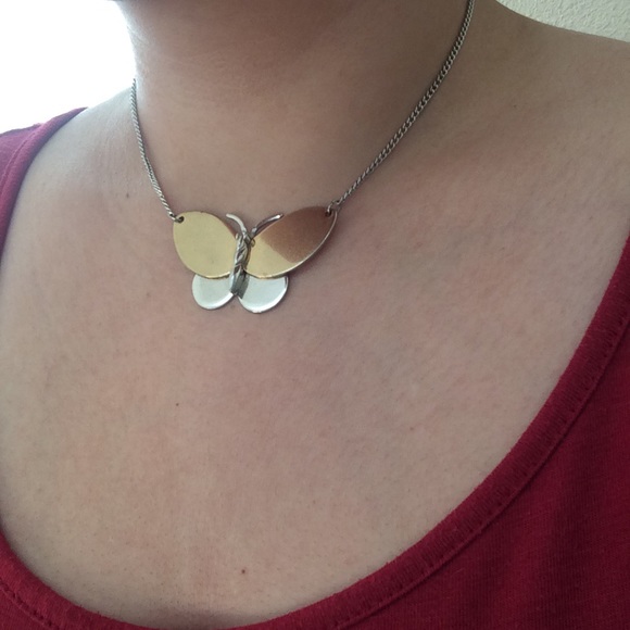 Avon Jewelry - Butterfly Choker Vintage Avon
