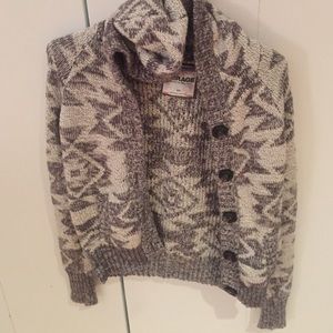 aztec cardigan