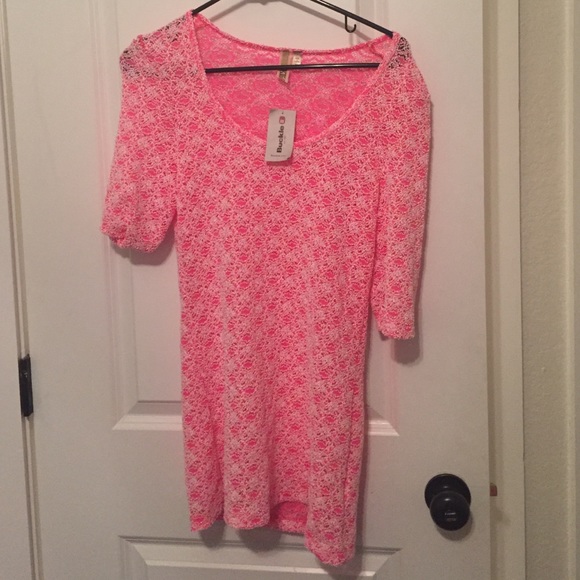 BKE pink top