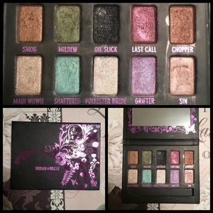 Urban Decay and NYX palette