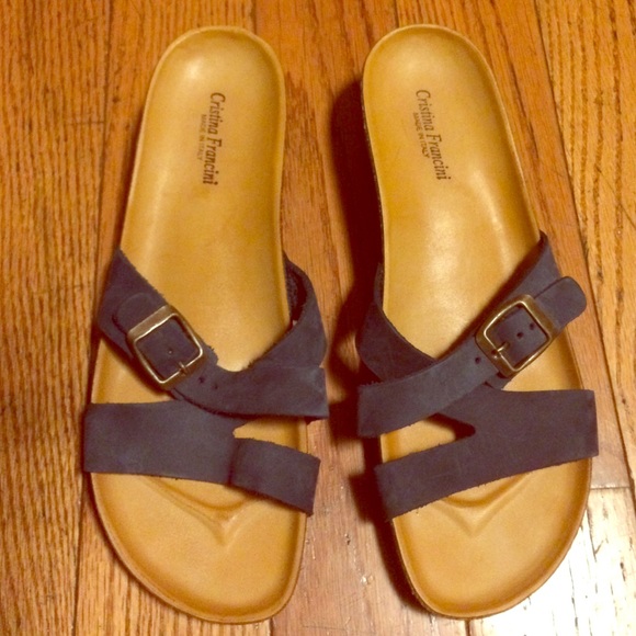 Christina Francini Shoes - Christina Francini Wedge Heel Clogs