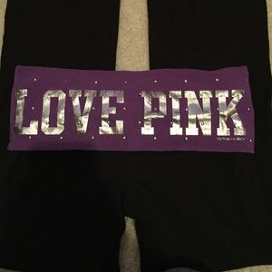 Victoria's Secret pink yoga pants
