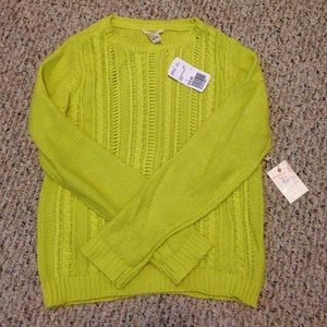 Forever 21 Girls. Large. Light green sweater top