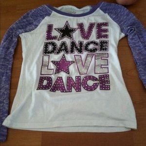 Justice sweater and shirt bundle