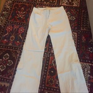 Athleta quick-dry cream pants