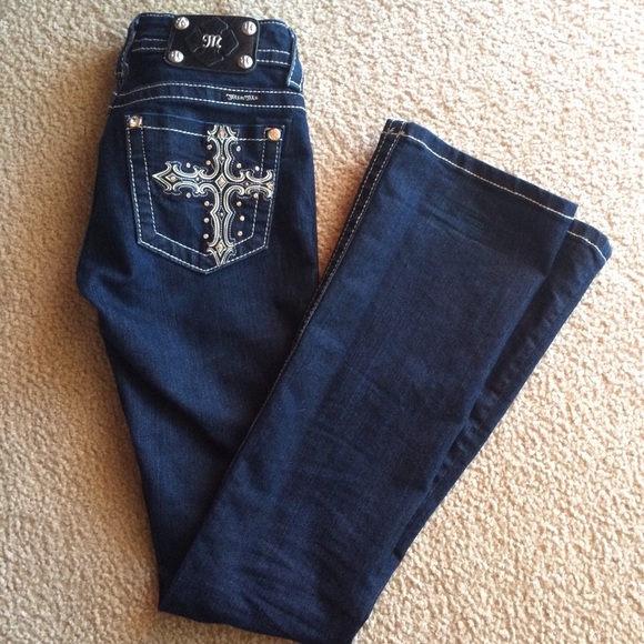 Dark blue Miss Me jeans