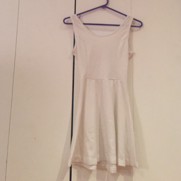 white dress