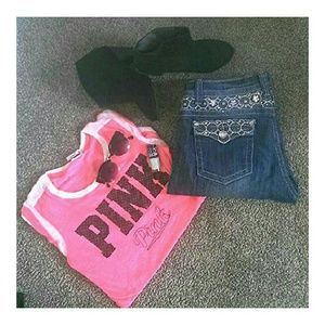 Embellished Pocket Faded Boot Cut Jeans