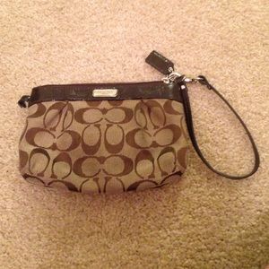 Coach wristlet
