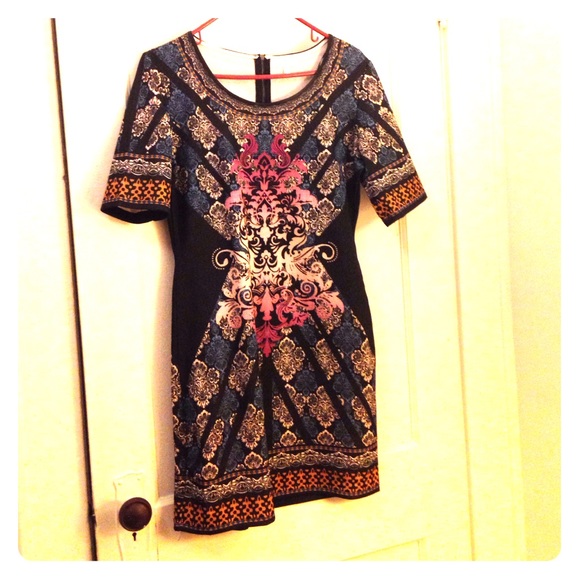Boho Chic stretchy dress