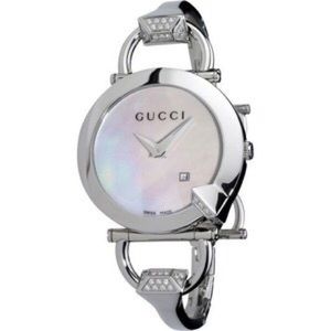 gucci silver watch