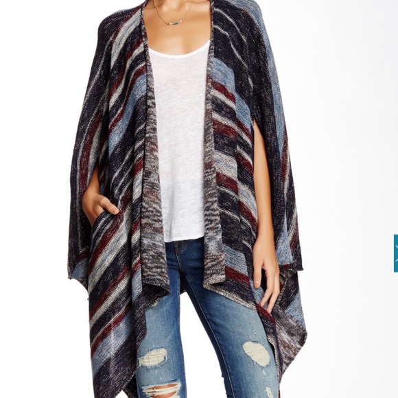 Free People Sweaters - Free people Big Trail poncho NWT Retail $168