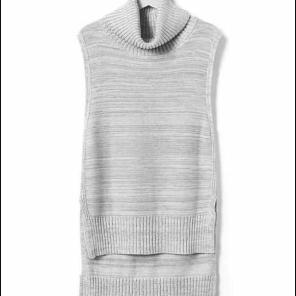 Banana Republic Luxe Sleeveless turtleneck
