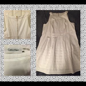 Calvin Klein White Dress