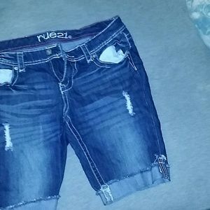 Bermuda Jean shorts